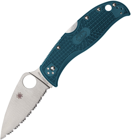 Spyderco LeafJumper Lockback Blue C262SBLK390