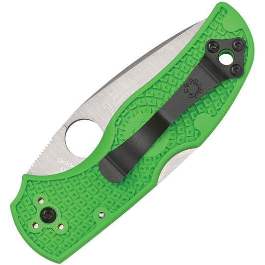 Spyderco Native 5 Salt Lockback Green C41PGR5