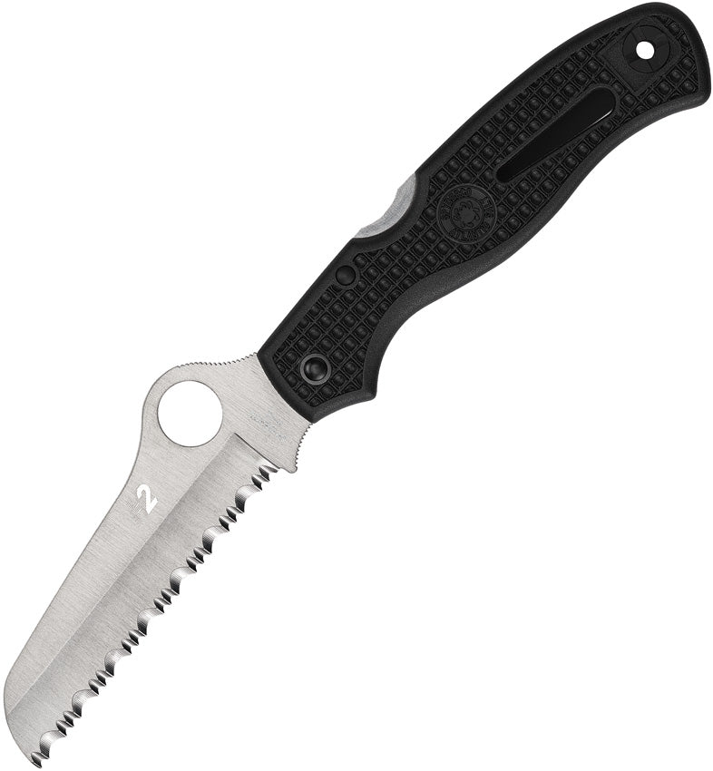 Spyderco Atlantic Salt Lockback Black C89SBK