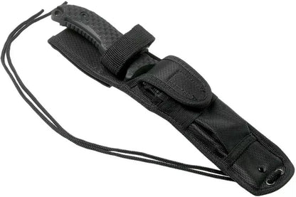 Schrade Frontier 5" Fixed Blade SCHF36, 1095 Carbon Steel, fixed knife with sharpening steel and firesteel
