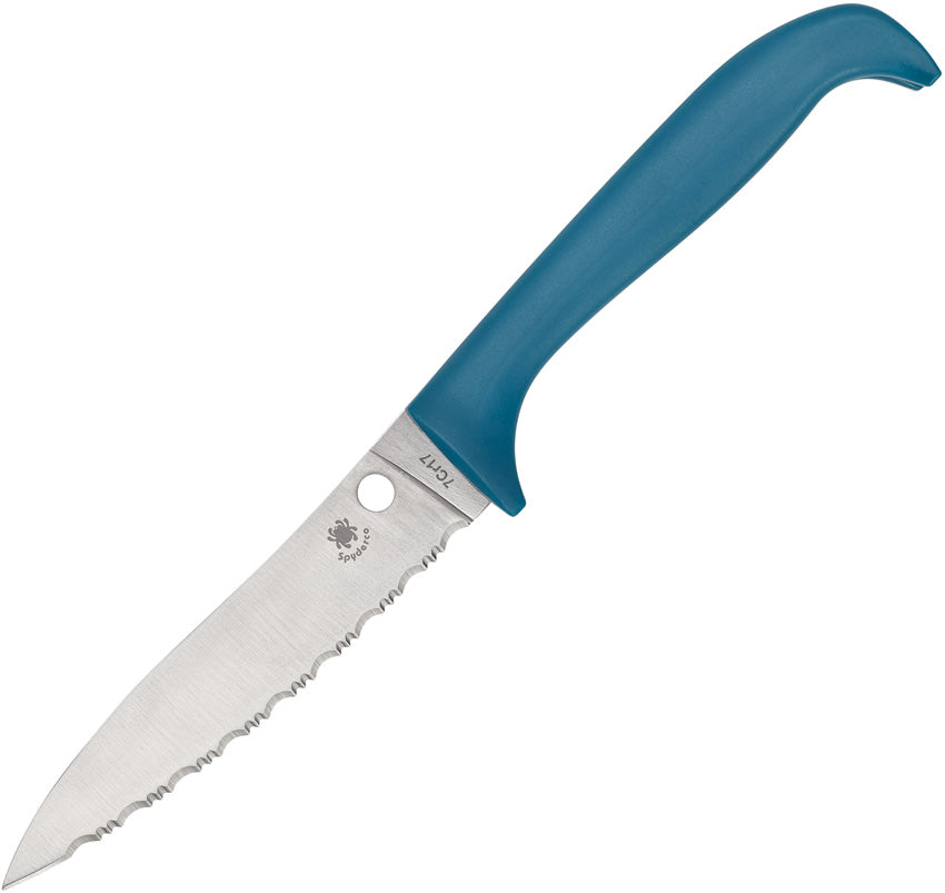 Spyderco Counter Puppy Blue Serrated K20SBL