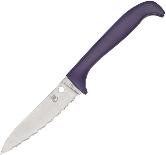 Spyderco Counter Critter Purple Serr K21SPR
