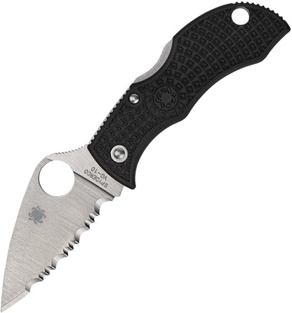 Spyderco Manbug Lockback Serrated MBKLFS