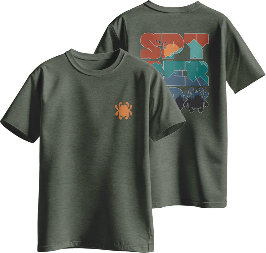 Spyderco T-Shirt Spyderco Heather Green TS06HGR_XL by Spyderco