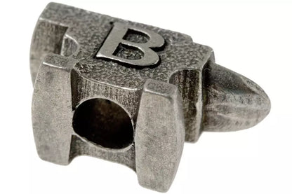 Schmuckatelli Buck Knives Anvil Bead Pewter 