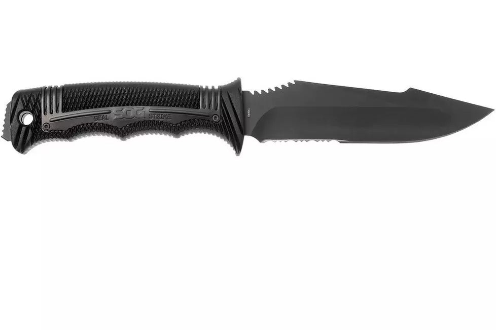 SOG Seal Strike Black, Deluxe sheath SS1003-CP
