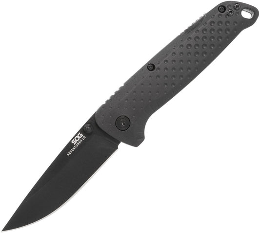 SOG Adventure Lockback Black SOG-13-11-01-43