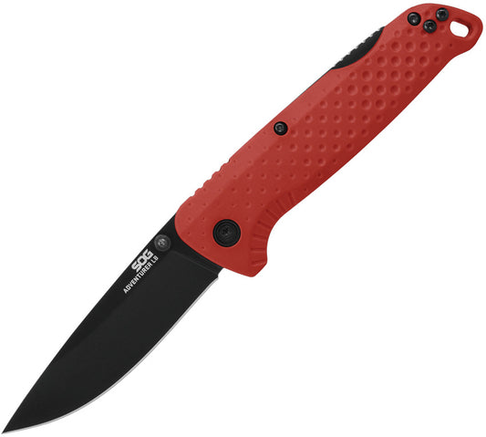 SOG Adventurer Lockback Red/Blk SOG-13-11-07-43