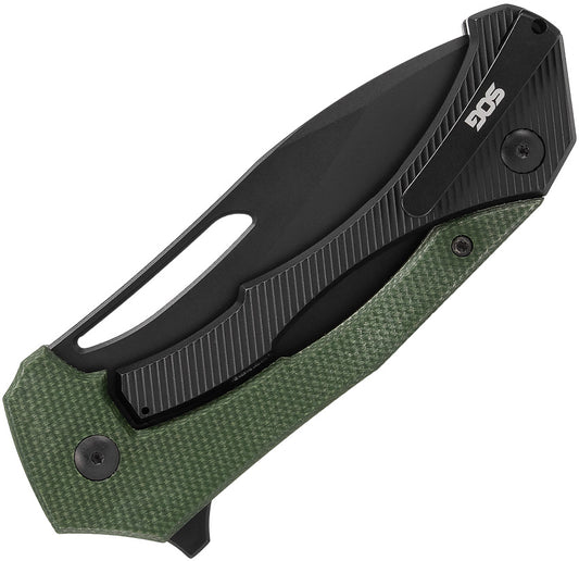 SOG Bulwark Framelock OD Mic 14-24-02-57