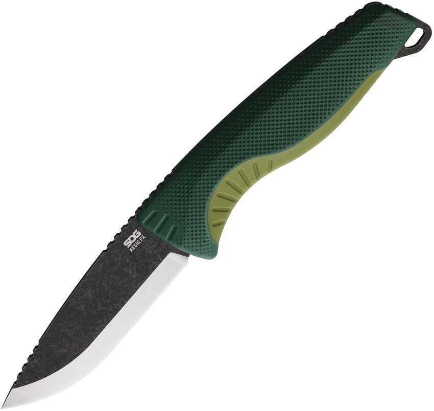 Sog Aegis FX Fixed Blade Green SOG-17-41-02-41 by Sog
