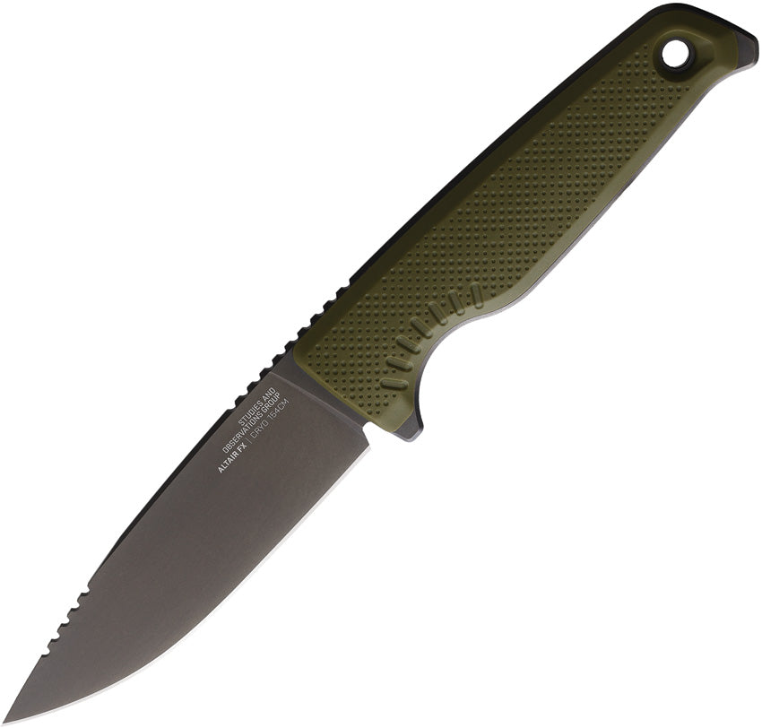 Sog Altair FX Fixed Blade Green SOG-17-79-03-57 by Sog