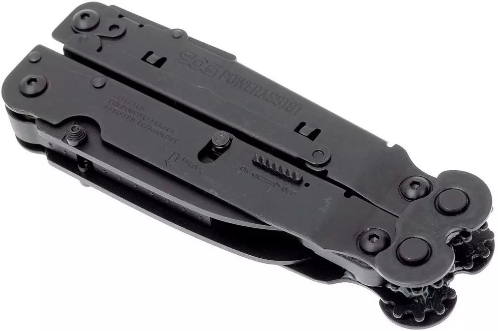 SOG PowerAssist 16-in-1 Multi-Tool w/ Nylon Case (Black Oxide) B66N-CP
