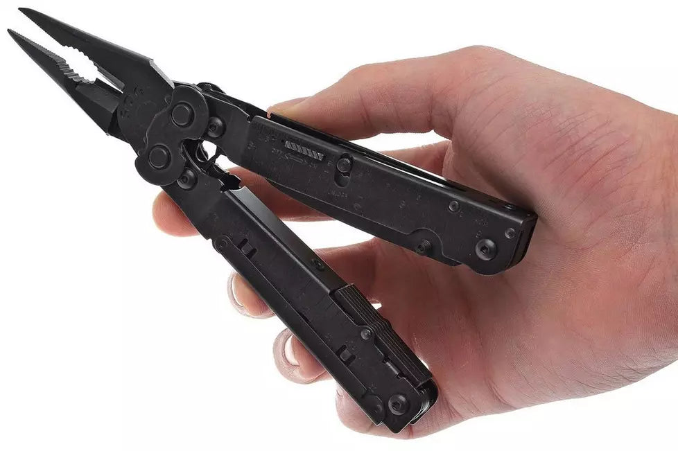 SOG PowerAssist 16-in-1 Multi-Tool w/ Nylon Case (Black Oxide) B66N-CP
