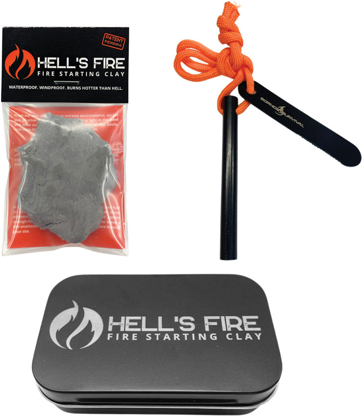 Hell's Fire Fire Starting Bundle - fire starting accessory - image 1