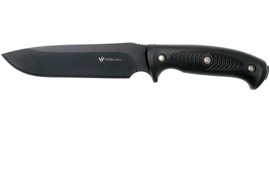 Steel Will Roamer Fixed Blade Knife Black (6.25" Black) R300-1BK
