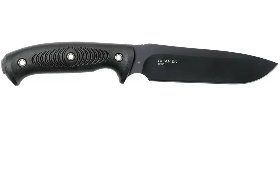 Steel Will R3001BK Roamer R300 Black Fixed Blade Knife Black Handles
