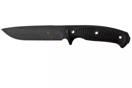 Steel Will Roamer Fixed Blade Knife Black TPE (5.5" Black) R305-1BK
