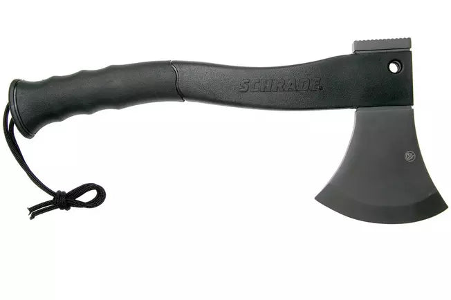 Schrade SCAXE2 Extreme Survival Small Axe with Fire Starter & Hammer Head