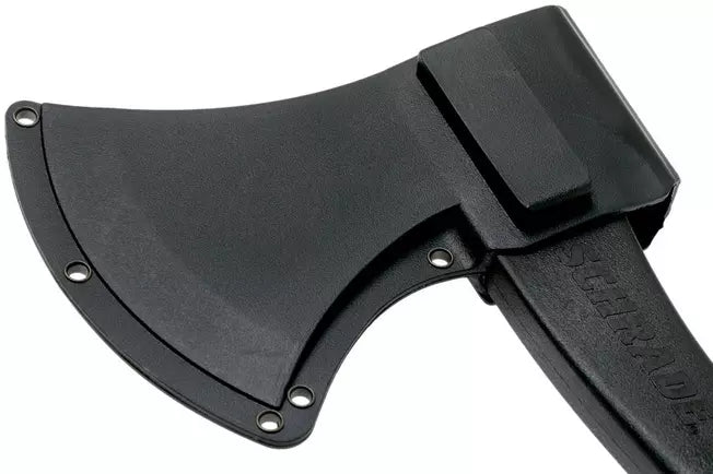 Schrade SCAXE2 Extreme Survival Small Axe with Fire Starter & Hammer Head