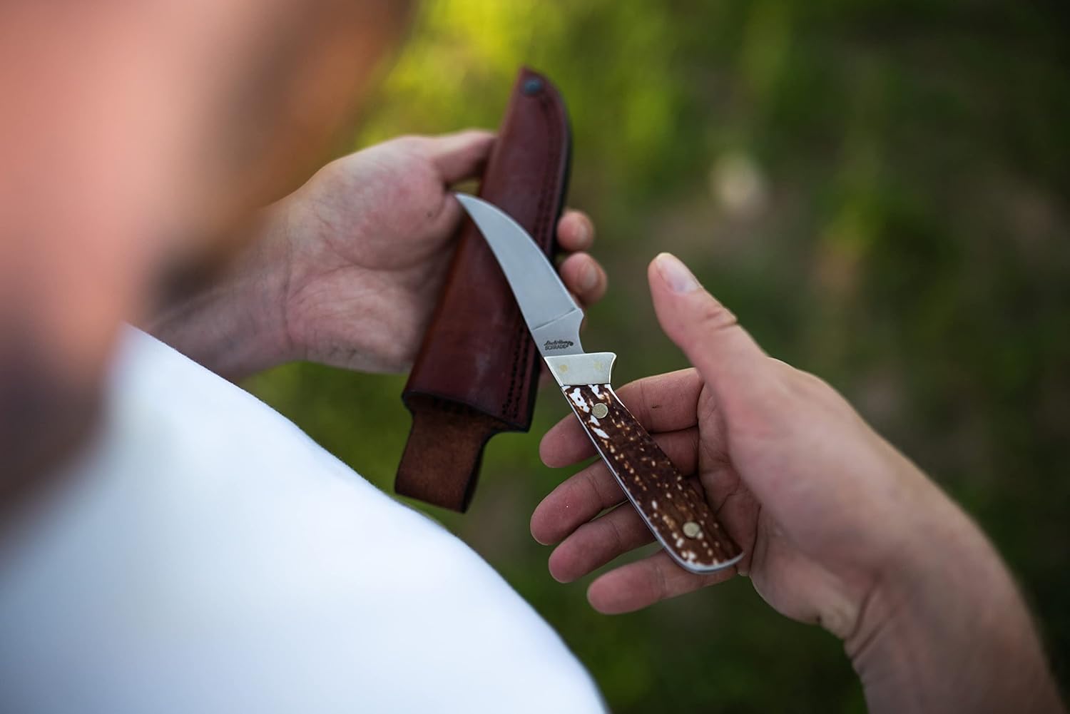 Schrade 1116414 Uncle Henry Fixed Blade Knife – Compact Outdoor Knife
