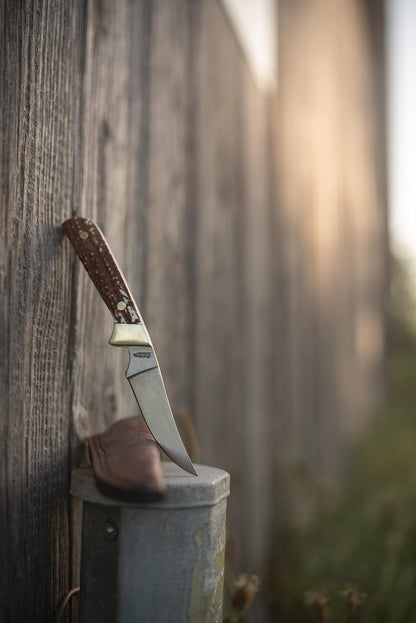 Schrade 1116414 Uncle Henry Fixed Blade Knife – Compact Outdoor Knife