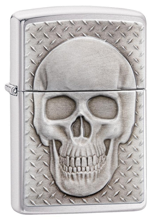 Zippo Skull with Brain Surprise Windproof Lighter