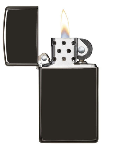 Slim® High Polish Black Lighter – Zippo UK | Shop now at Mjoutdoorsgear UK