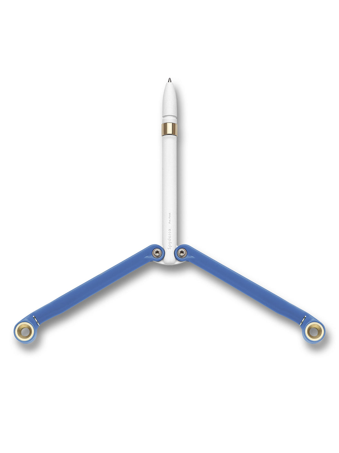 Spyderco BaliYo USA-Made Heavy Duty Blue/White Pen