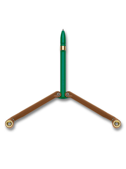 Spyderco BaliYo USA-Made Heavy Duty Pen – Coyote Brown/Forest Green