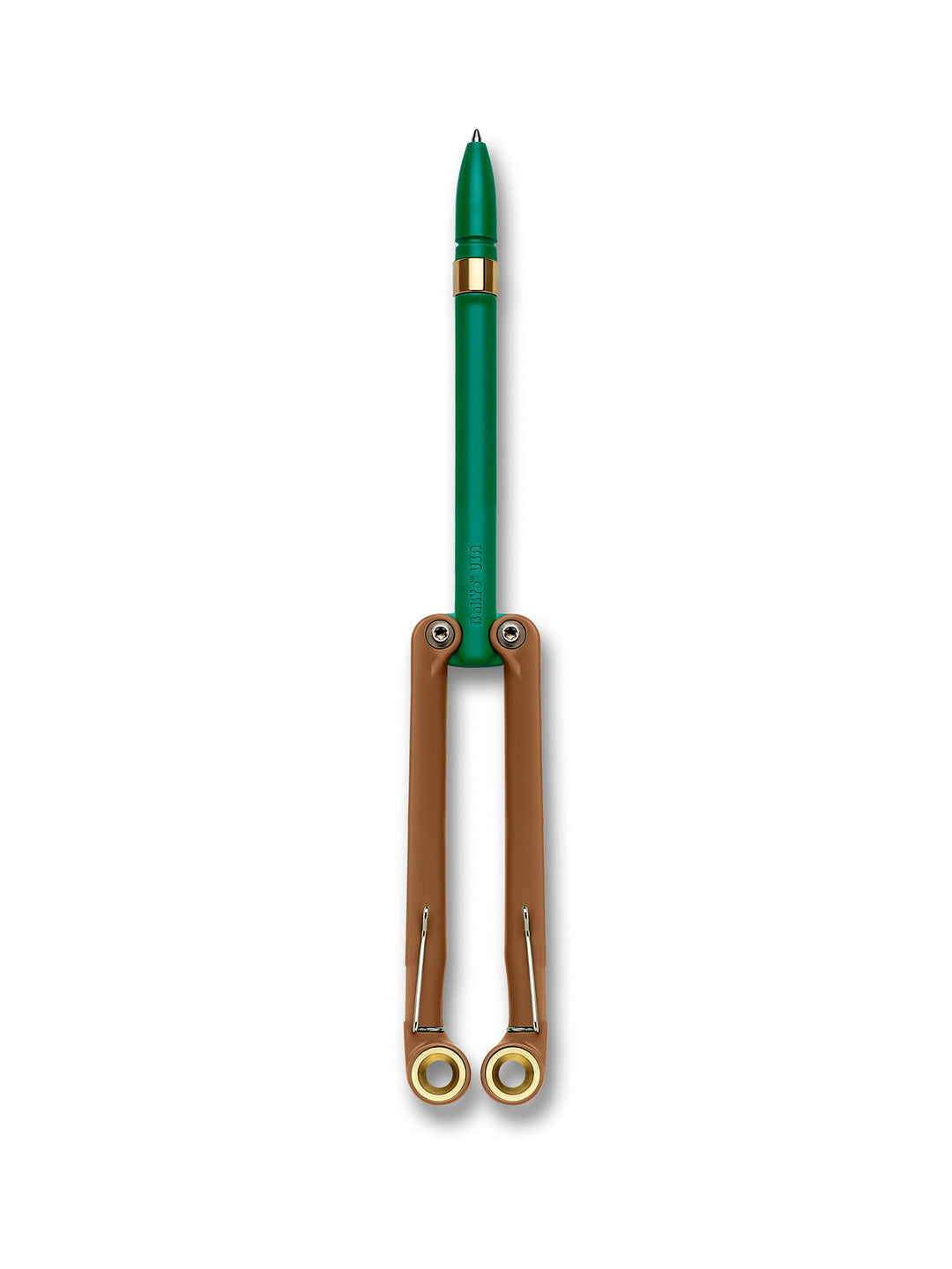 Spyderco BaliYo USA-Made Heavy Duty Pen – Coyote Brown/Forest Green