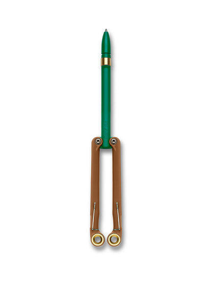 Spyderco BaliYo USA-Made Heavy Duty Pen – Coyote Brown/Forest Green