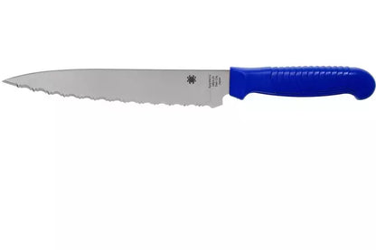 Spyderco K04SBL Utility Knife 16.5 cm Blue Serrated – Sharpness Meets Control