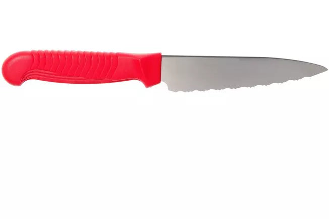 Spyderco K05SRD Paring Knife 11 cm – Red Serrated Edge