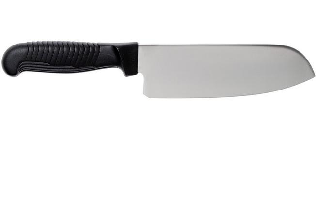 Spyderco K08PBK santoku 16.5 cm, black: Santoku Blade length: 16.5 cm Handle: polypropylene