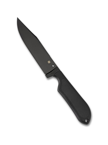 Spyderco Street Bowie Fixed Blade Knife Black VG-10 (5.05")