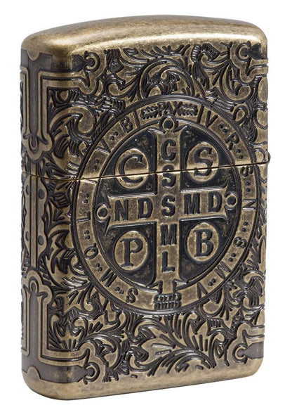 St. Benedict Design Windproof Lighter – Zippo UK
