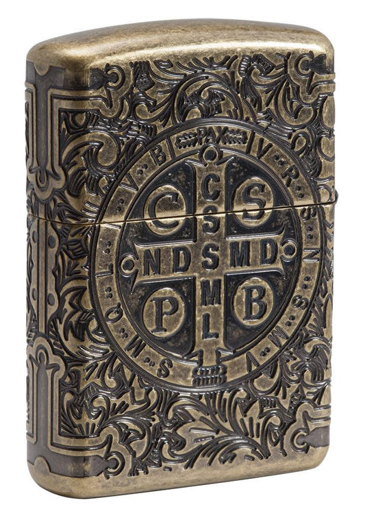 St. Benedict Design Windproof Lighter – Zippo UK