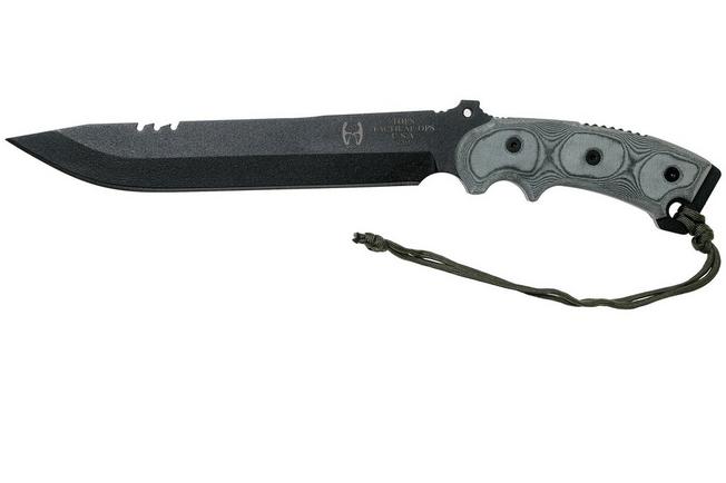 TOPS Knives Anaconda 9 Hunters Point AN9HP survival knife, Ron Hood design