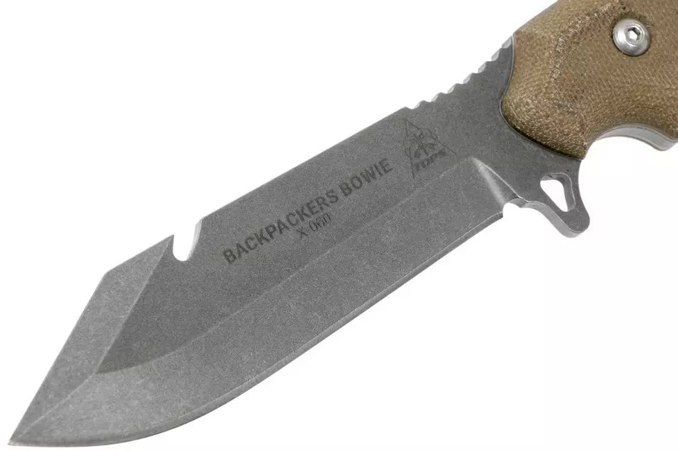 TOPS Knives Backpacker's Bowie BPB-01 fixed knife
