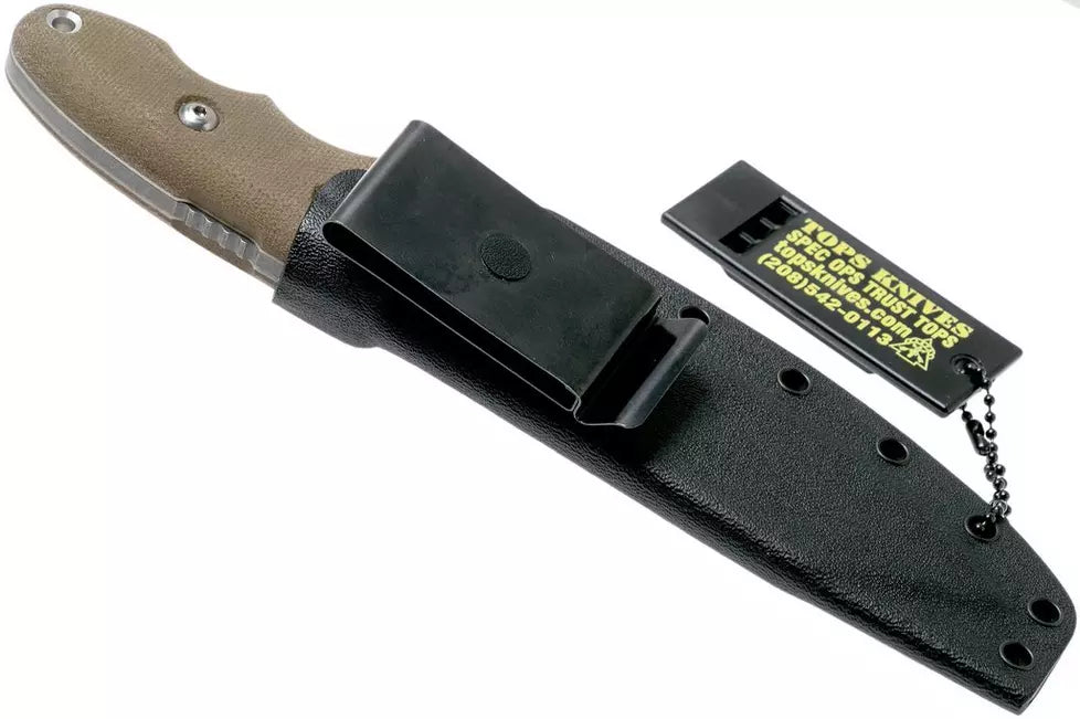 TOPS Knives Backpacker's Bowie BPB-01 fixed knife
