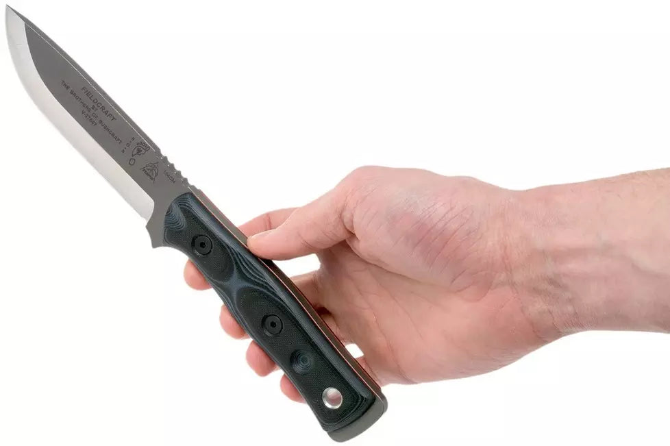 TOPS Knives B.O.B. Fieldcraft 154CM Blue/Black G10 BROS-154-BB bushcraft knife
