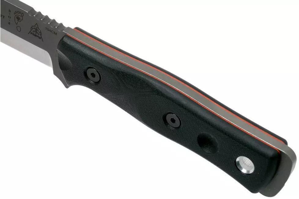 TOPS Knives B.O.B. Fieldcraft 154CM Black G10 BROS-154-BLK10
