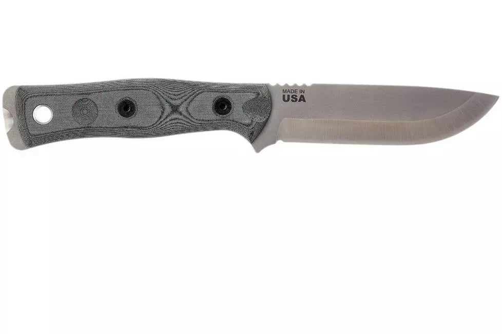TOPS Knives B.O.B. Fieldcraft 154CM Grey/Black Micarta BROS-154-BLM
