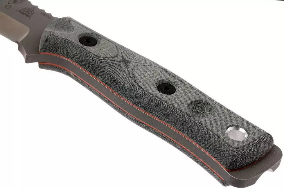 TOPS Knives B.O.B. Fieldcraft 154CM Grey/Black Micarta BROS-154-BLM
