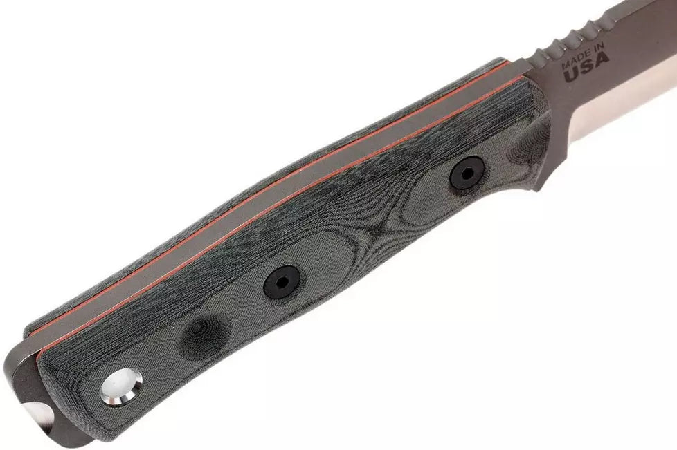 TOPS Knives B.O.B. Fieldcraft 154CM Grey/Black Micarta BROS-154-BLM
