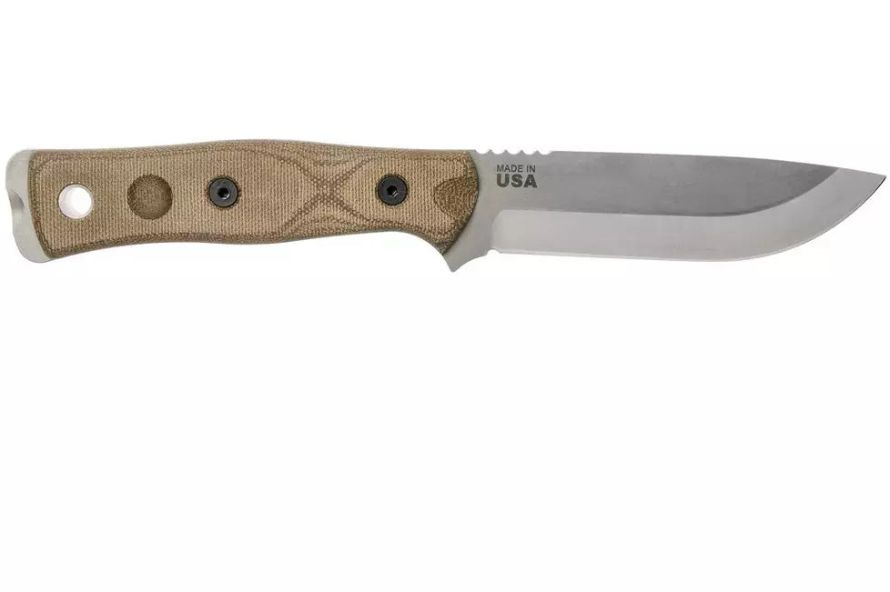 TOPS Knives B.O.B. Fieldcraft 154CM Green Canvas Micarta BROS-154-GCM bushcraft knife
