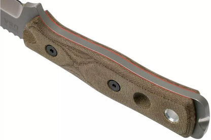 TOPS Knives B.O.B. Fieldcraft 154CM Green Canvas Micarta BROS-154-GCM bushcraft knife
