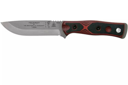 TOPS Knives B.O.B. Fieldcraft 154CM Red/Black G10 BROS-154-RB bushcraft knife
