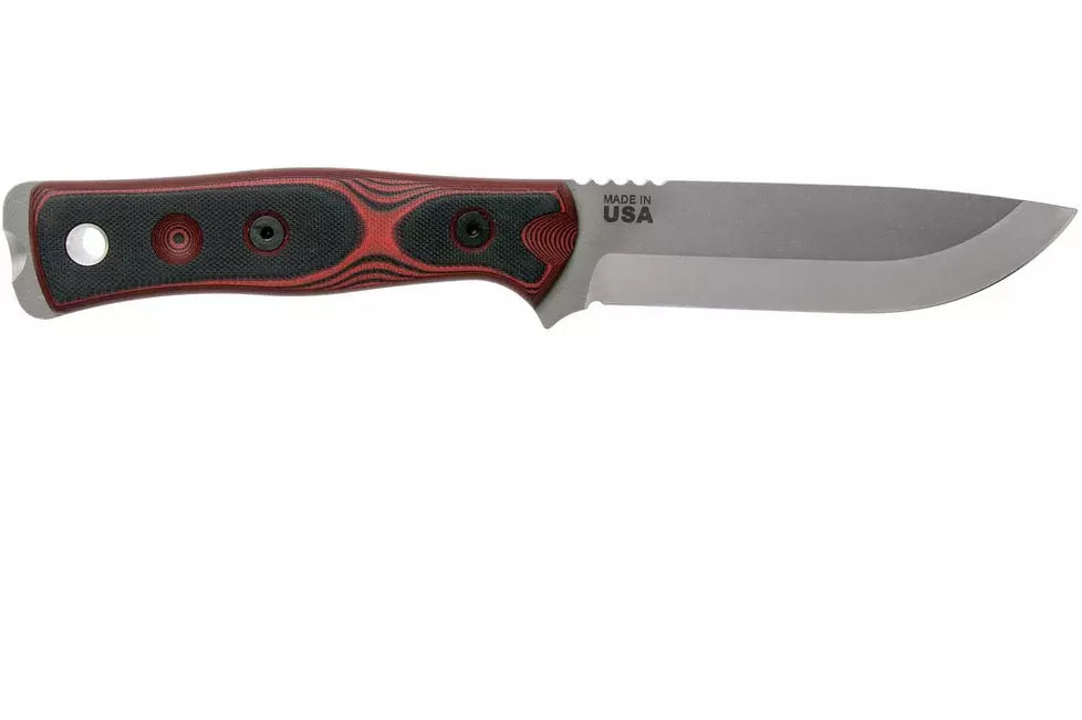 TOPS Knives B.O.B. Fieldcraft 154CM Red/Black G10 BROS-154-RB bushcraft knife

