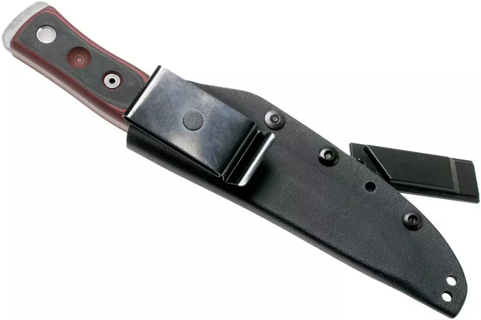TOPS Knives B.O.B. Fieldcraft 154CM Red/Black G10 BROS-154-RB bushcraft knife
